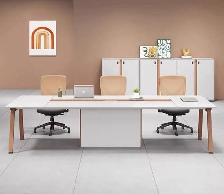 Moderne houten modulaire kantoormeubilair Tafel 2 4 Persoon Cubicle Werkstation Manager Personeel bureau