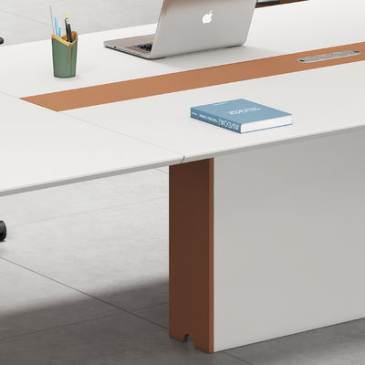 Moderne houten modulaire kantoormeubilair Tafel 2 4 Persoon Cubicle Werkstation Manager Personeel bureau