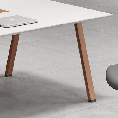 Moderne houten modulaire kantoormeubilair Tafel 2 4 Persoon Cubicle Werkstation Manager Personeel bureau