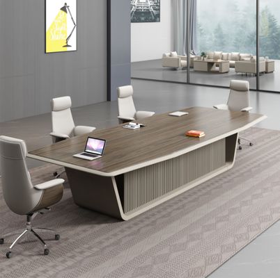 Populaire mode kantoormeubilair vergadertafel Luxe vergaderruimte Houten kantoor vergaderruimte Tafel Conferentietafel