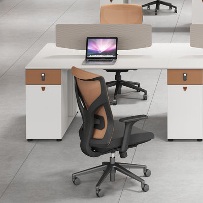 Houten 2 4 6 zitplaatsen Schrijftafel Werkstation Kantoormeubilair Modulair Kantoor Schrijftafel Werkstation