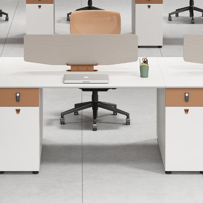 Houten 2 4 6 zitplaatsen Schrijftafel Werkstation Kantoormeubilair Modulair Kantoor Schrijftafel Werkstation