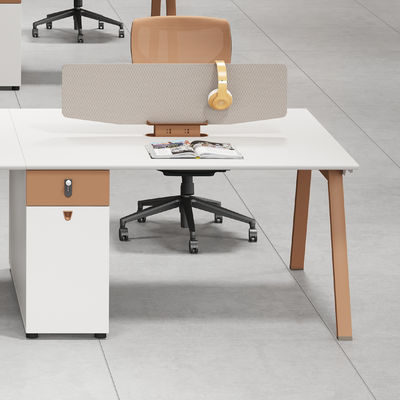 Houten 2 4 6 zitplaatsen Schrijftafel Werkstation Kantoormeubilair Modulair Kantoor Schrijftafel Werkstation