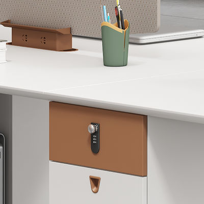 Houten 2 4 6 zitplaatsen Schrijftafel Werkstation Kantoormeubilair Modulair Kantoor Schrijftafel Werkstation