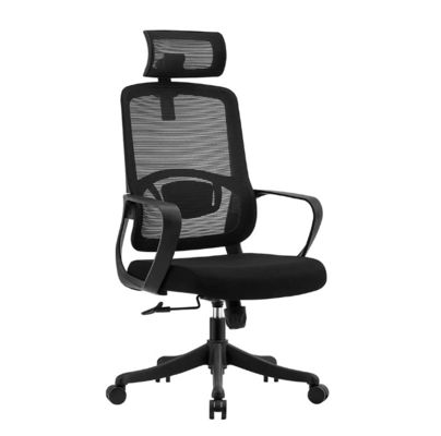 A2302B High Back Executive Black Mesh Swivel Caster Wheels Kantoorstoel