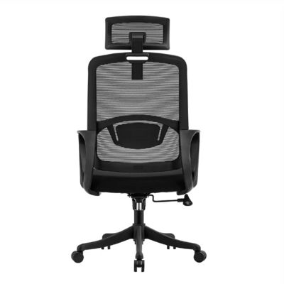 A2302B High Back Executive Black Mesh Swivel Caster Wheels Kantoorstoel