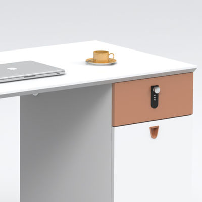 Moderne commerciële kantoormeubilair 1 persoon Open Concept Werktafel Executive Manager Baas Bureau