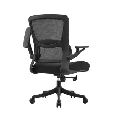 Ergonomische kantoorstoelen met verstelbare armleuningen Waist Impeller Rolling Mesh Computer