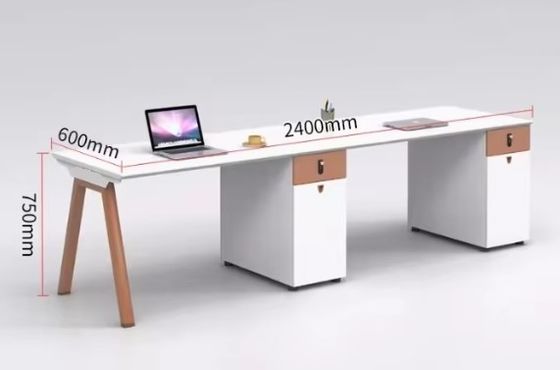 Moderne open plan kantoorwerkstation bureau-cubicle werkstation tafel