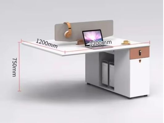 Moderne open plan kantoorwerkstation bureau-cubicle werkstation tafel