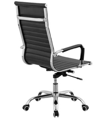 High Back Executive Boss Pu Lederstaander Kantoormeubelen Schuifstoel Verstelbare Lederstaander