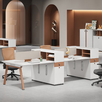 Moderne 2 4 6 Persoon kantoor bureaubureaus kantoorcubicle werkstation bureau tafel open modulair kantoormeubilair werkstation bureau
