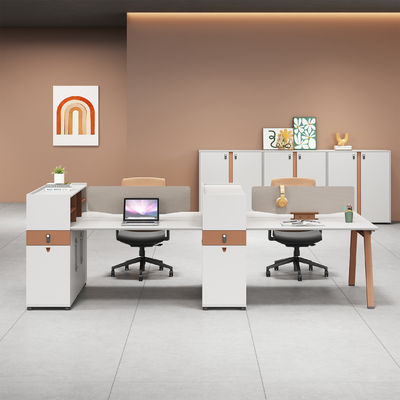 Moderne 2 4 6 Persoon kantoor bureaubureaus kantoorcubicle werkstation bureau tafel open modulair kantoormeubilair werkstation bureau
