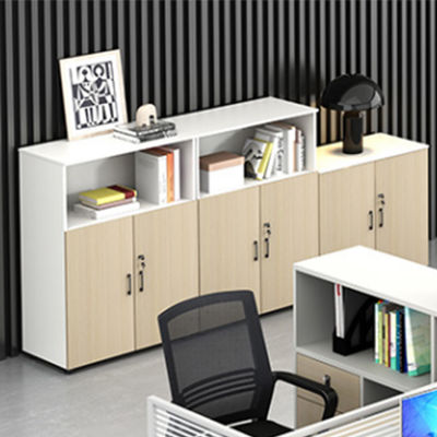 Moderne eenvoudige personeelsscherm kantoor bureau en stoel combinatie 2 personen houten modulaire kooi kantoor werkstation bureau