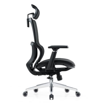 Zwart Full Mesh Meubels Lumbal Support Massage Modern Groothandel Armrest Comfort Stof Ergonomische kantoorstoel