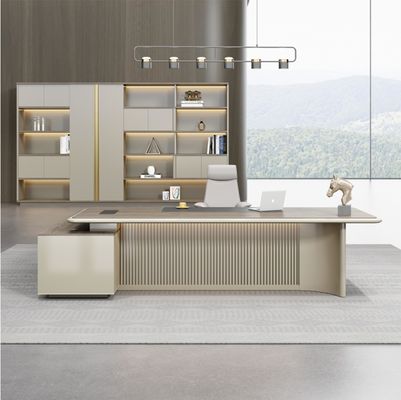 Premium Office Meubels Manager Desk Office Moderne Houten Tafel Office Desk Computer Tafel Desk