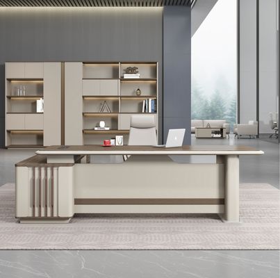 Moderne L-vorm Directeur Hoofdmeubels Tafel en stoel Executive