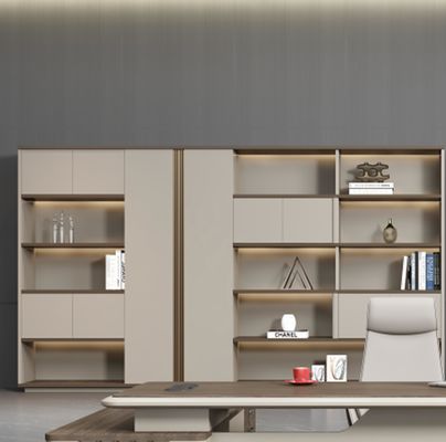 Moderne L-vorm Directeur Hoofdmeubels Tafel en stoel Executive