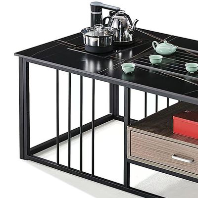 Contemporary Smart Black Coffee TableMeerfunctioneel SchilderkantoormeubelenTee tafel