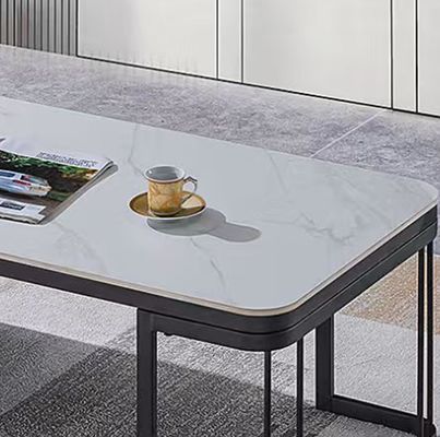 Y03# Moderne kantoormeubilair Marmeren koffietafel Kantoor Receptie Theetafel