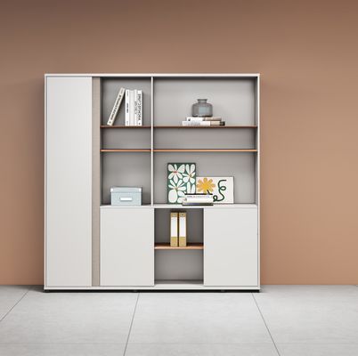 QF-02A Kantoormeubelen Houten archiefkasten Moderne laden opslagkasten