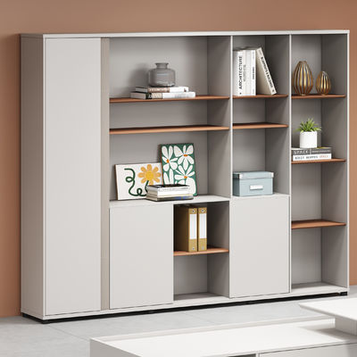 QF-02A Kantoormeubelen Houten archiefkasten Moderne laden opslagkasten