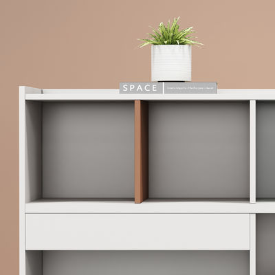 Moderne kantoormeubilair Archiefkasten Houten archiefkasten Berging Kasten kantoor boekenkasten