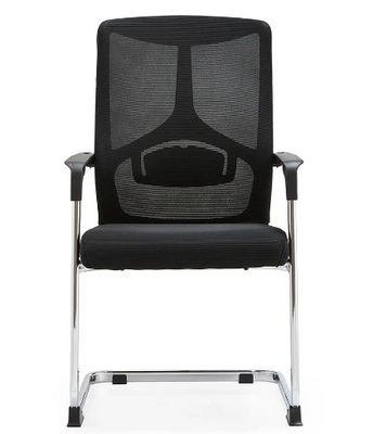 Groothandel Mid Back Meeting Visitor Vaste boogbeen Ergonomische Mesh kantoorstoel