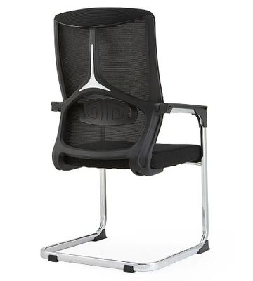 Groothandel Mid Back Meeting Visitor Vaste boogbeen Ergonomische Mesh kantoorstoel