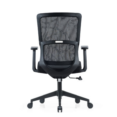 Hoogwaardige comfortabele verstelbare draaibare computerstoel Mid back ergonomische gaas kantoorstoel