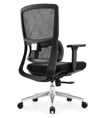 Mid back Ergonomische ademend kantorenstoel met mesh, draaibaar, hoogteverstelbaar
