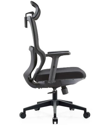 Zwart Full Mesh Mesh Meubelen Lumbal Support Massage Modern Groothandel Armrest Comfort Stof Ergonomische kantoorstoel