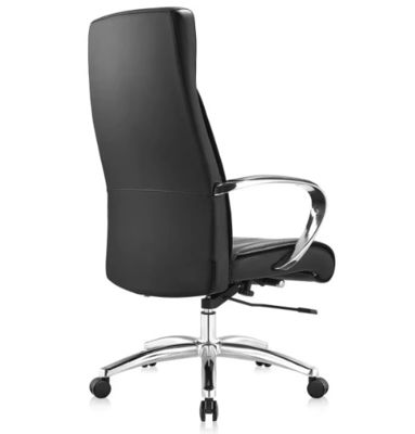 Hoog rugstuk Pu leer ergonomisch verstelbare draaiende kantoorstoel