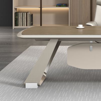 Fabriek voor commercieel meubilair Custom High-end Modern Design L-vorm Directeur Manager CEO Baas Desk Executive Office Desk