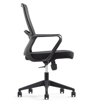Hoge rug verstelbare computerpersoneelstoel draaibare maas ergonomische manager kantoorstoelen met wielen