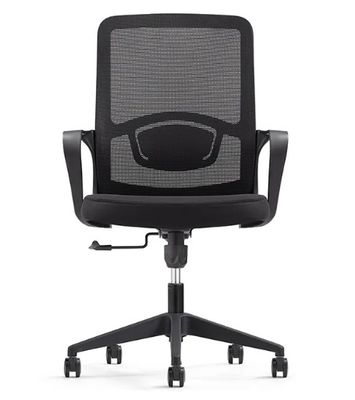 Hoge rug verstelbare computerpersoneelstoel draaibare maas ergonomische manager kantoorstoelen met wielen