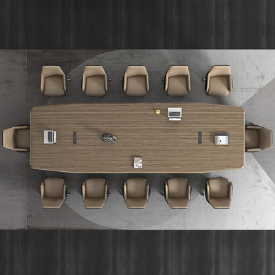 Kantoormeubilair Kantoorconferentietafel Mdf Modern kantoor Oem Hout fineer Conferentietafel Vergadertafel
