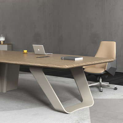 Kantoormeubilair Kantoorconferentietafel Mdf Modern kantoor Oem Hout fineer Conferentietafel Vergadertafel