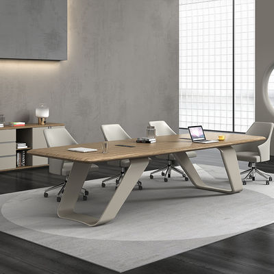 Kantoormeubilair Kantoorconferentietafel Mdf Modern kantoor Oem Hout fineer Conferentietafel Vergadertafel