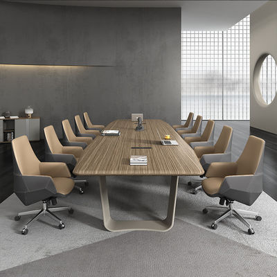 Kantoormeubilair Kantoorconferentietafel Mdf Modern kantoor Oem Hout fineer Conferentietafel Vergadertafel