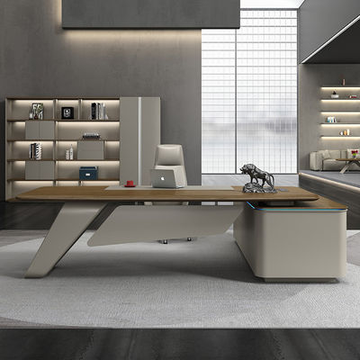 Groothandel Directeur Bureau Tafel Hout Moderne Luxe Design Kantoormeubelen Contemporêr