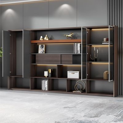 Moderne meubelarchiefkasten met laden houten archiefkasten opslagkasten kantoorapparatuur