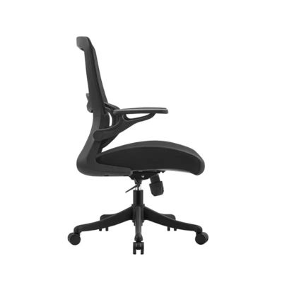 Ergonomische kantoorstoelen met verstelbare armleuningen Tailleondersteuning Impeller Rolling Mesh Computer Administrative Rotating Chair