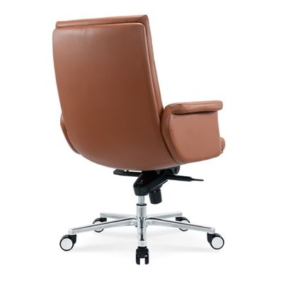 Luxe moderne verstelbare draaibare manager Executive hoogwaardige ergonomische echte echte leer zitbank kantoor