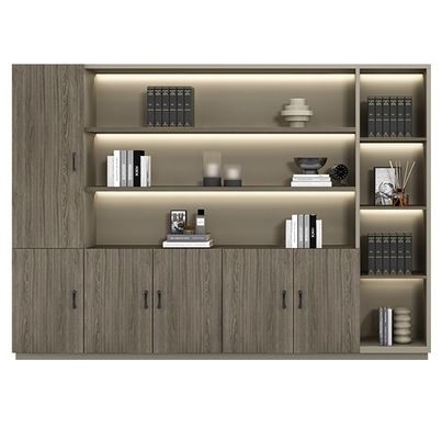 Moderne houten archiefkasten kantoormeubelen Luxe achtergrondkasten karton massief houten archiefkasten