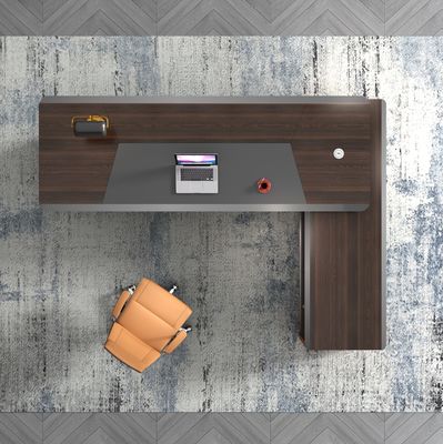 Fabriek Custom Wholesale Luxury Design CEO Boss Executive Office Desk Modern Boss Desk Manager Office Table CEO Desk Luxury
