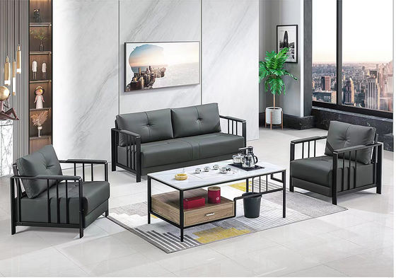 Moderne schoonheidsspa salon Wachtruim Sofa 1 3 zitplaatsen Comfort Office Sofa Lederacceptatie Sofa Sofa