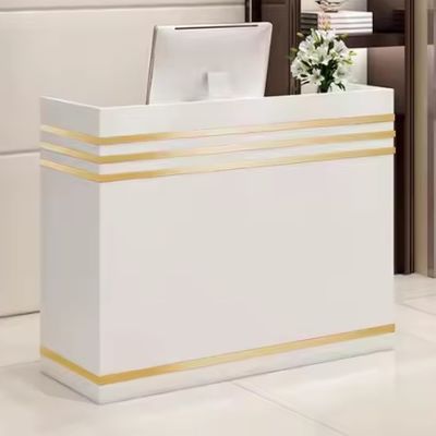 Moderne detailhandel Houten boetiek Receptie Bureaus Kassa's Meubelen