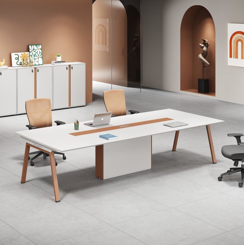 Moderne houten modulaire kantoormeubilair Tafel 2 4 Persoon Cubicle Werkstation Manager Personeel bureau