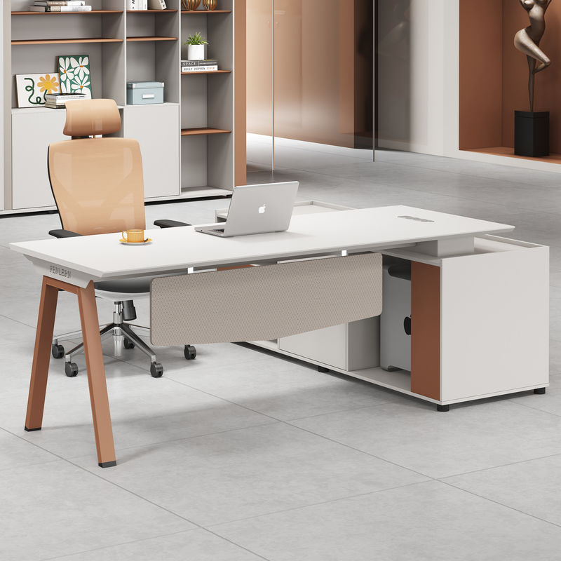 Moderne commerciële kantoormeubilair Computer werktafel Executive Office Desk Manager Boss Desk